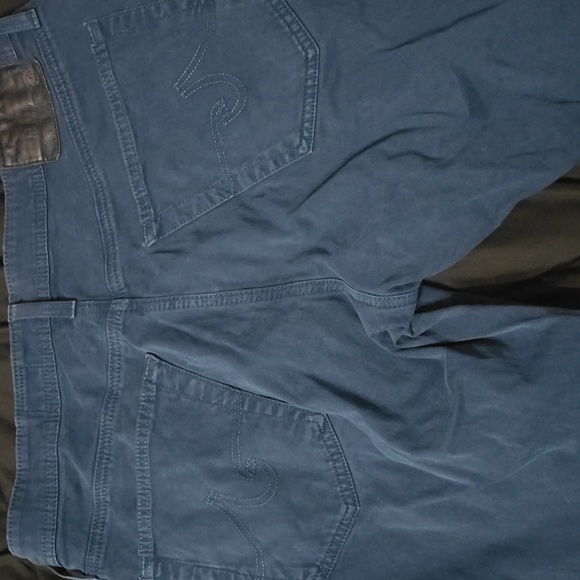 AG Dark Teal The Graduate Tailored Leg 33x34 - Picture 6 of 8